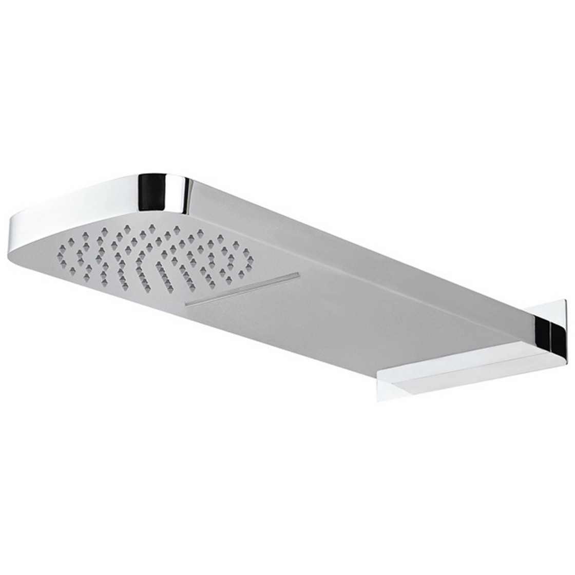 Soffione inox ad incasso 463-AL