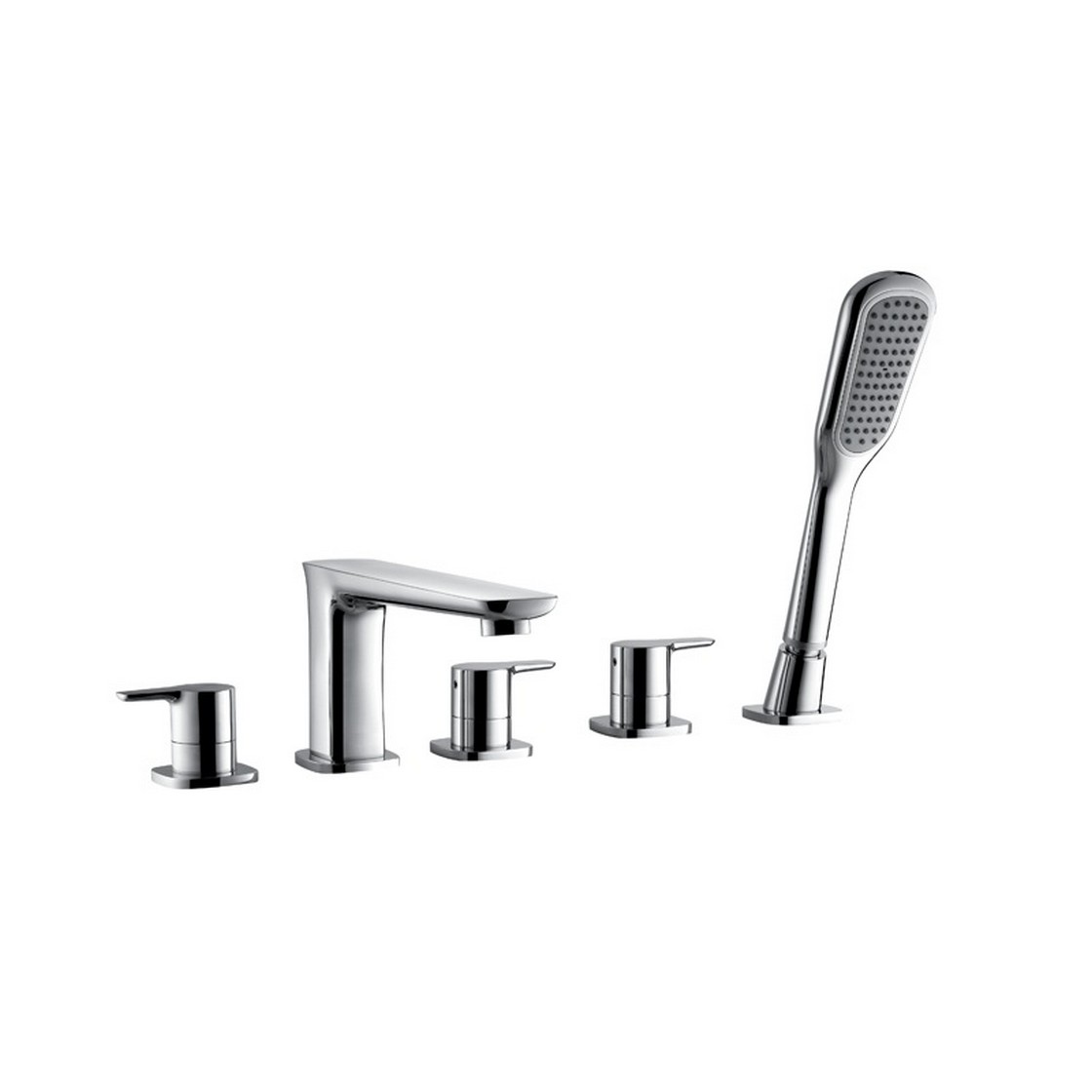 Gruppo bordo vasca a 5 fori  YUKON 6019.5.212