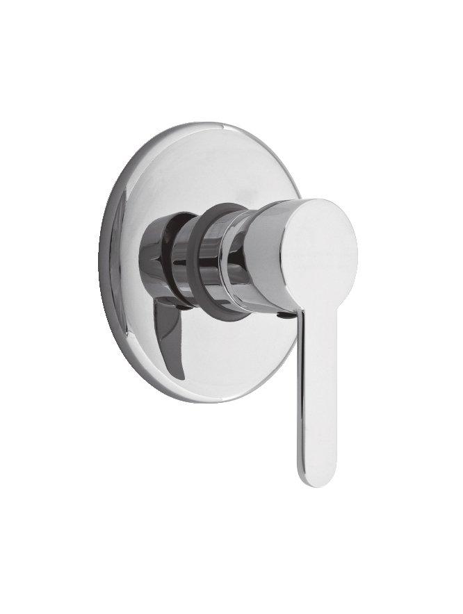 Miscelatore doccia incasso meccanico 1 via DANUBIO 9000.9-C