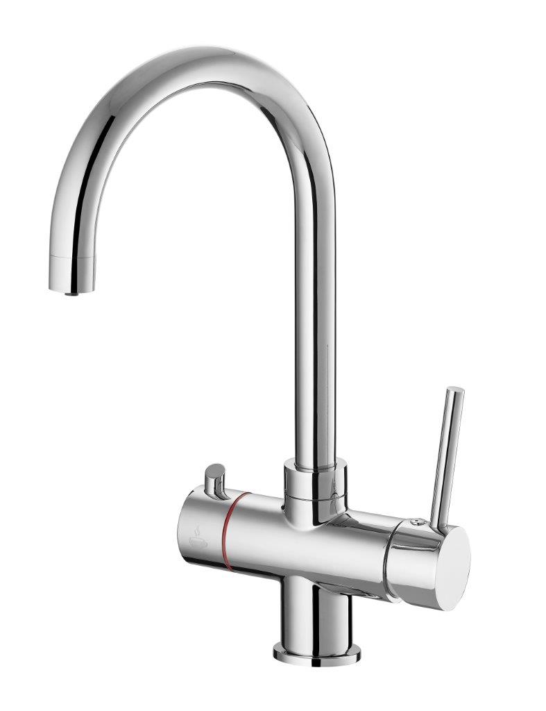 Miscelatore lavello cucina per acqua bollente 98° PERFECTO MC-O-